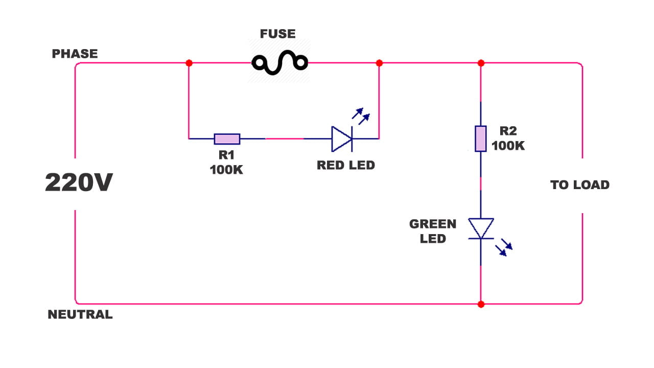 Blown Fuse Indicator - ETH Circuits & Projects