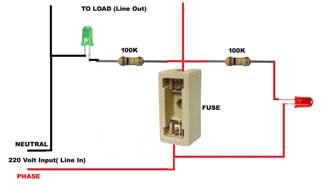 Blown Fuse Indicator - ETH Circuits & Projects