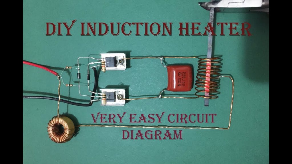 12v induction heater circuit diagram
