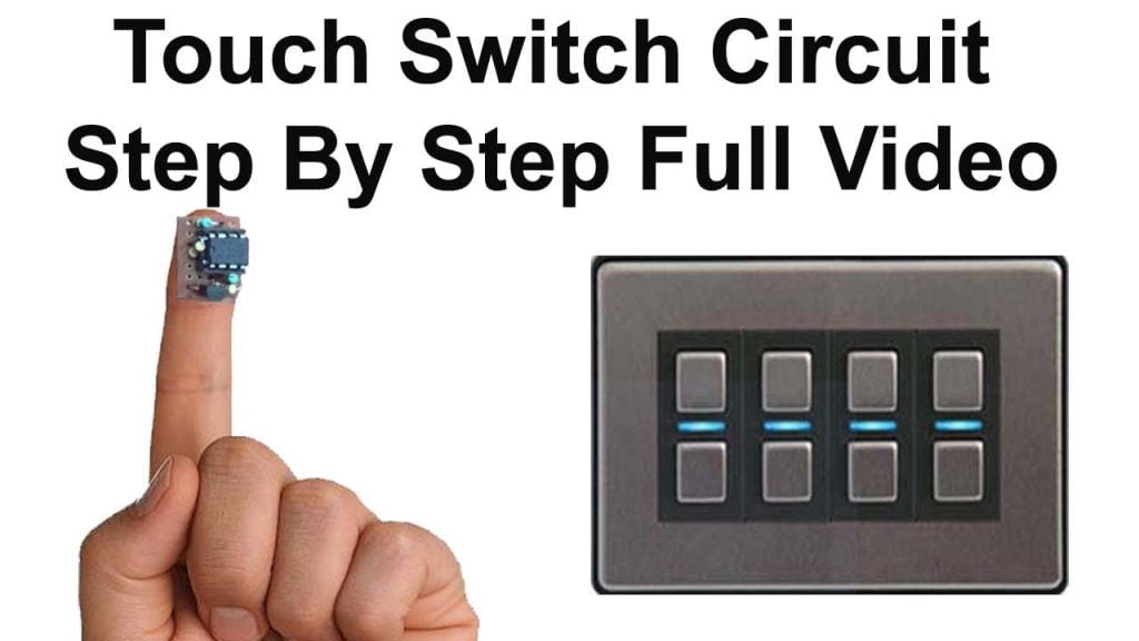 Simple Touch Switch circuit diagram