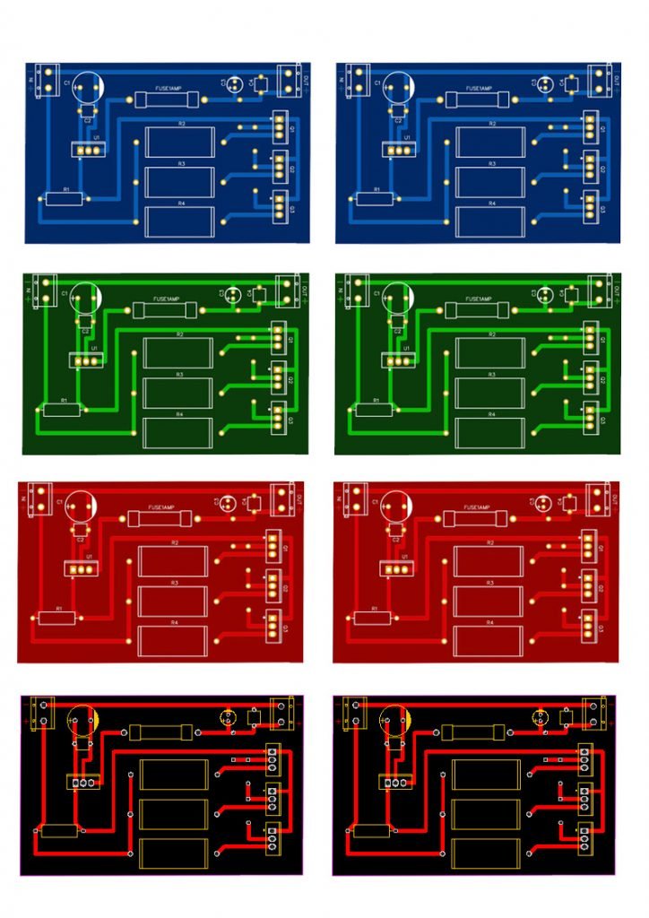 PCB Layout For high ampere supply