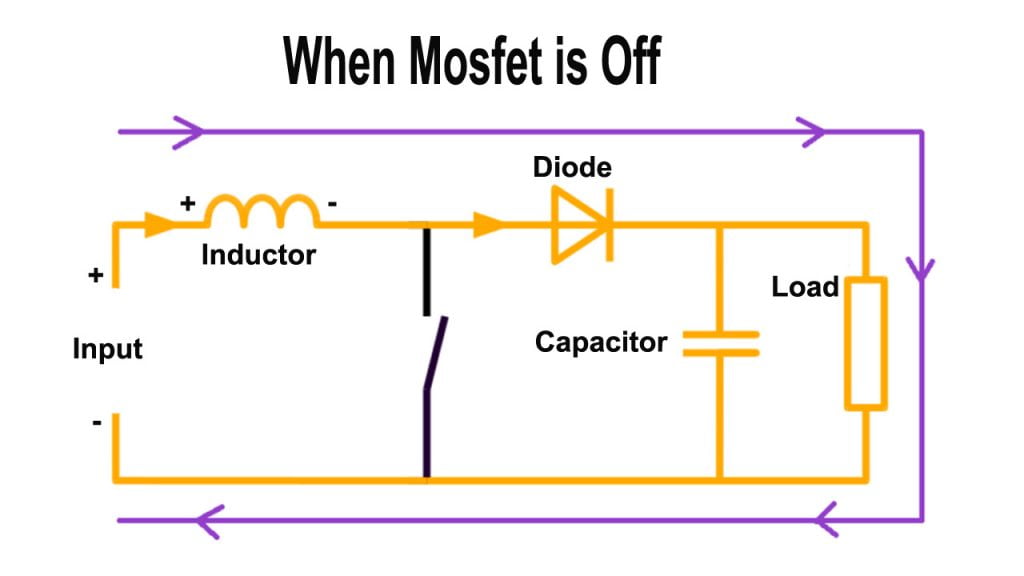 dc to dc converter circuit working